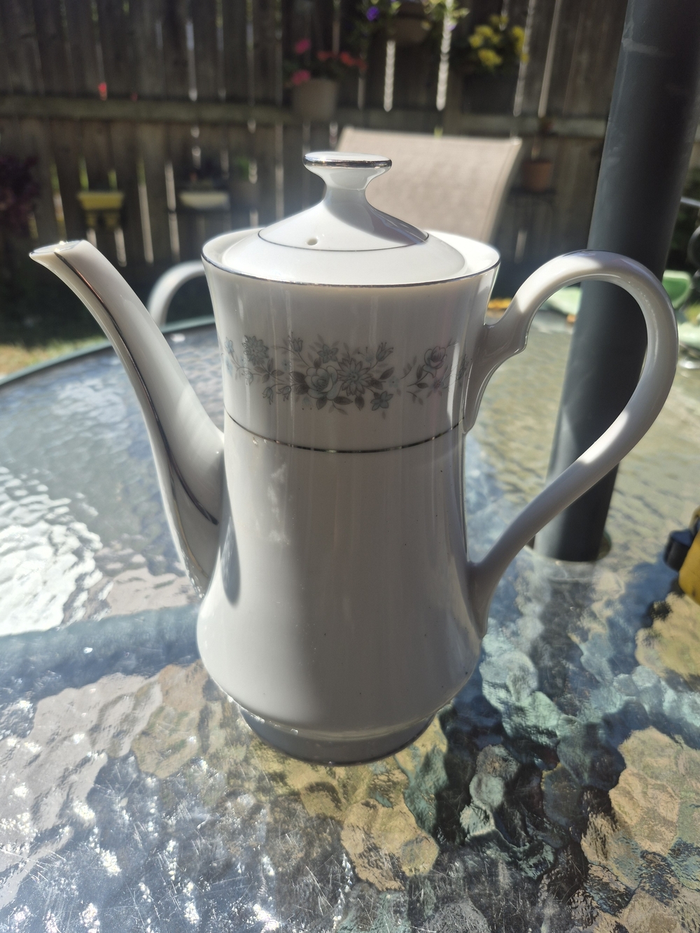 Diane Pattern By Wade Fine China Of Japan Coffee/Tea Pot